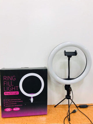 LED Ring Fill Light – Portable Selfie & Video Ring Light for Phone & Camera