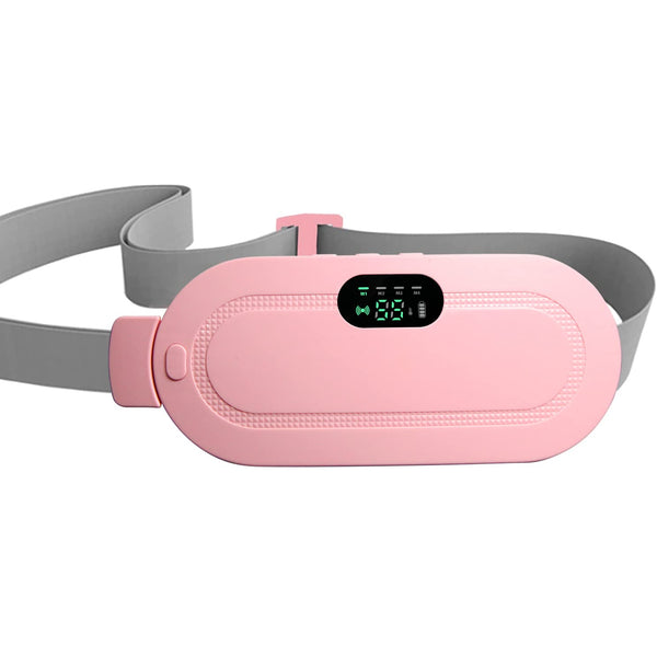 Portable Cordless Heating Pad for Menstrual Cramps – 3-Speed Temperature & 4-Speed Massage for Women