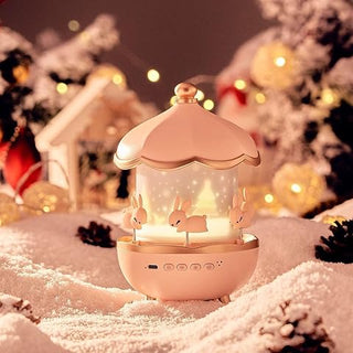 Night lamp for Kids - Multiple Rotating Designs - Brightness Adjustment - 10 Films - Galaxy Projector Light for Bedroom - Night Light - Projection lamp for Kids