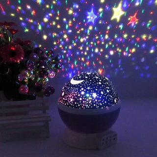 Star Master Projector Night Light – Romantic LED Sky Projector Lamp with USB Cable – Colorful Rotating Galaxy Light for Bedroom, Kids, and Home Décor (Assorted Color)